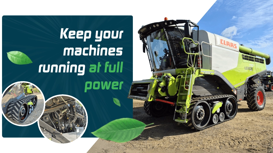 Spare parts for CLAAS agricultural machinery